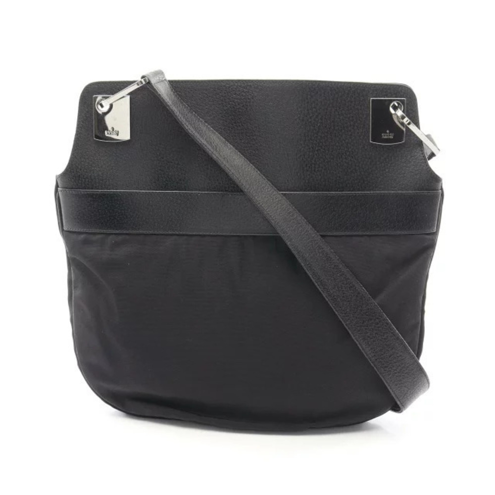 Gucci Shoulder Bag Leather Black